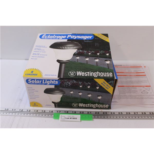 Westinghouse Set of 8 Solar Lights - NIB