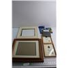 Image 1 : (5) Assorted Photo Frames 17'' x 14'' and (2) Innobella Photo Paper