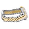 Image 8 : Rolex Mens Two Tone Champagne Index Dial 18K Yellow Gold Diamond Bezel Datejust