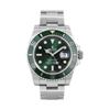 Image 1 : Rolex Mens Stainless Steel 40MM Hulk Submariner
