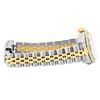 Image 8 : Rolex Ladies Two Tone Quickset Champagne Roman Yellow Gold Diamond Bezel Datejus