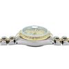 Image 8 : Rolex Ladies Two Tone Gold And Steel Champagne Index Diamond Bezel Date Wristwat