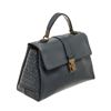 Image 3 : Bottega Veneta Blue Leather Piazza Top Handle Bag