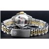 Image 5 : Rolex Ladies Quickset Two Tone White Diamond And Emerald Datejust Wristwatch