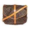 Louis Vuitton Brown Monogram Saumur 35cm Crossbody Bag