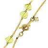 Image 4 : 44" David Yurman 18k Gold Lemon Quartz Bead Station Textured Link Long Necklace