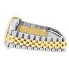 Image 7 : Rolex Mens Two Tone Sapphire Quickset Silver Jubilee Diamond Dial Datejust With