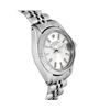 Image 3 : Rolex Ladies Stainless Steel Silver Index Date Watch With Rolex Box