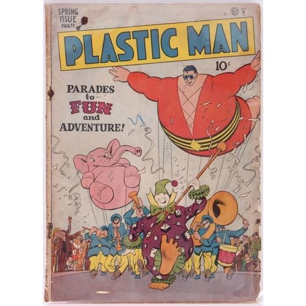 PLASTIC MAN #11 1948 GOLDEN AGE COMIC BOOK