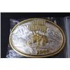 Image 2 : Calgary Stampede 1999 Belt Buckle in Case