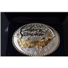 Image 2 : Montana Silversmiths Calgary Stampede 2003 Belt Buckle in Velvet Case