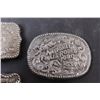 Image 6 : (5) Children's Hesston National Finals Rodeo Belt Buckles (1985, 1986, 1987, & 1990)