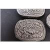 Image 3 : (5) Children's Hesston National Finals Rodeo Belt Buckles (1993-1997)