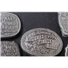 Image 4 : (5) Children's Hesston National Finals Rodeo Belt Buckles (1993-1997)