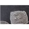 Image 5 : (5) Children's Hesston National Finals Rodeo Belt Buckles (1993-1997)