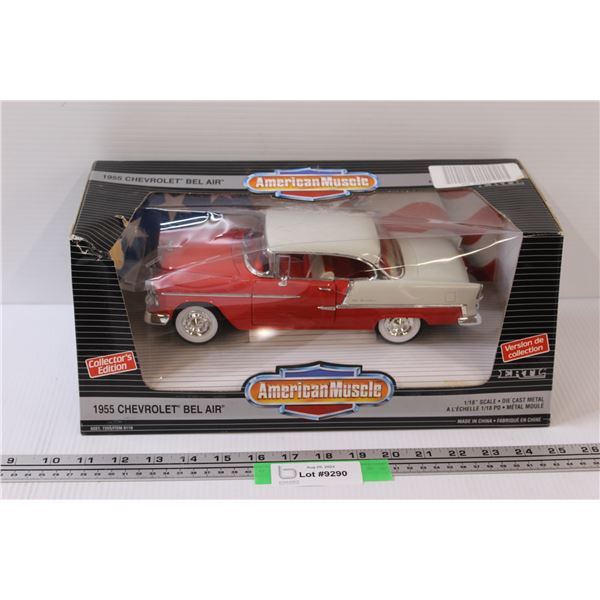 ERTL 1955 Chevrolet Bel Air Model 1:18 Scale in Box