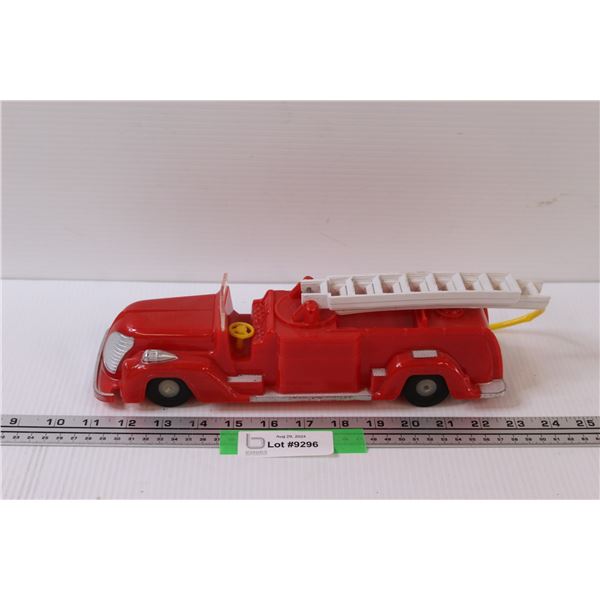 Fire Engine Plastic Toy Model