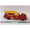 Image 1 : Reliable Fire Engine Winding Metal Toy Truck, as is