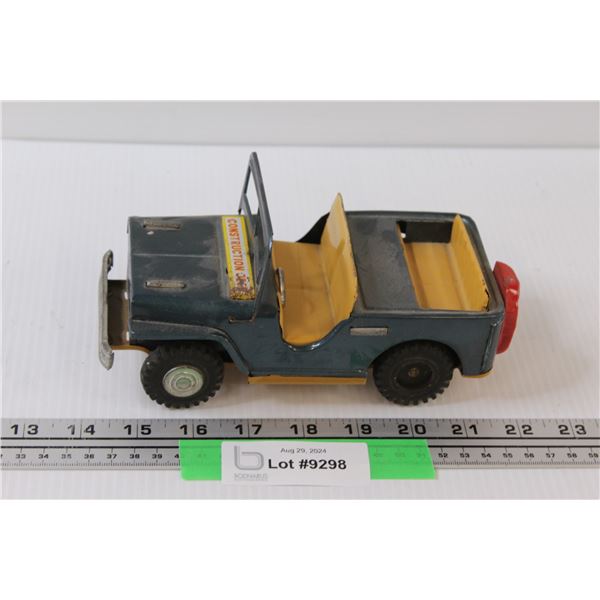 Push Car Style Construction Metal Jeep Toy Truck