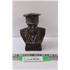 Image 1 : Eisenhower Bust Coin Bank - 5.5" Tall
