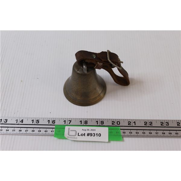 Vintage Cow Bell - 3" Tall