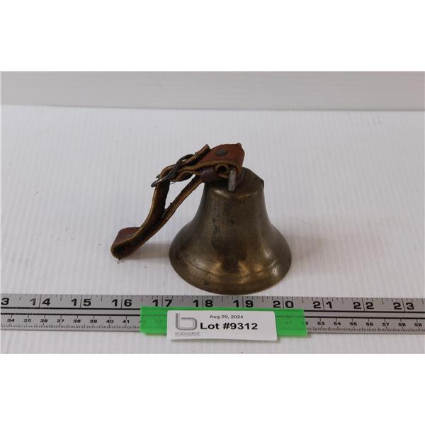 Vintage Cow Bell - 3" Tall
