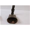 Image 5 : (2) Cow Bells - 4" & 3" Tall
