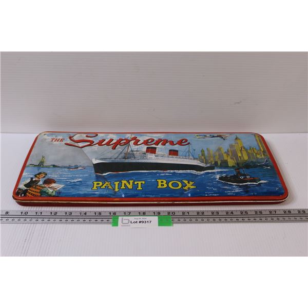 The Supreme Paint Tin Box - 20" x 9"