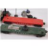 Image 4 : Canadian National Train & Lionel Train Cars w/Lamp & Crossing Signs