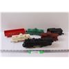 Image 1 : Train Engine & (5) Assorted Train Cars