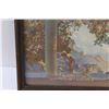 Image 2 : Framed Maxfield Parrish " Daybreak" Print - 10" x 6"