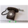 Image 1 : ITT Rotary Phone w/Cord - Brown