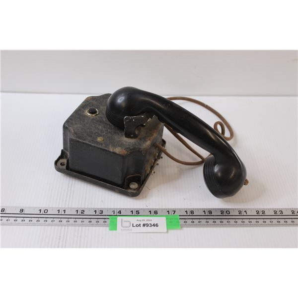 Antique Hardline Phone - Black
