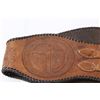 Image 2 : Leather Show Belt - 17" Long x 5" Wide