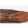 Image 3 : Leather Show Belt - 17" Long x 5" Wide