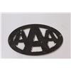 Image 4 : AAA Approved Hotel Metal Sign - 6" x 8.5"