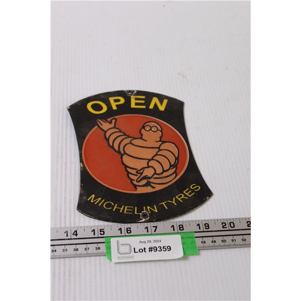 Michelin Tyres Metal Sign - 5" x 7"