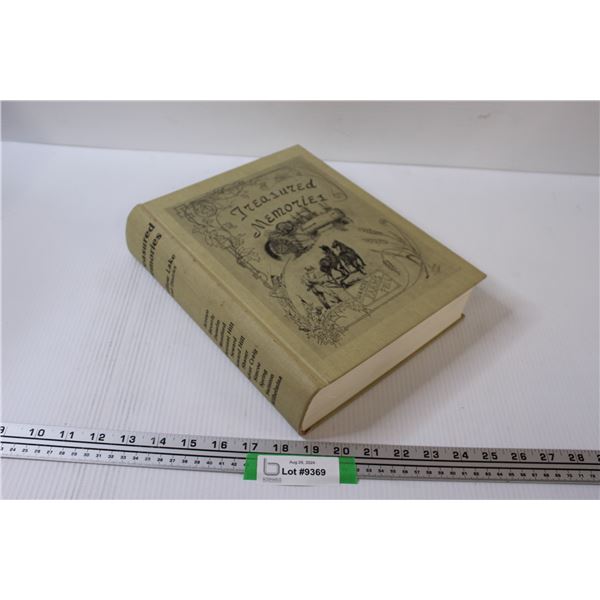 Yellow Lake District Treasured Memories Hard Cover Book