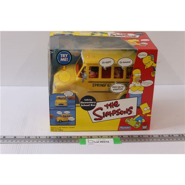 The Simpsons: Talking Elementary School Bus Figurine Set