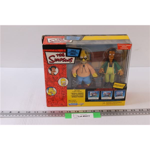 The Simpsons: Grandpa & Apu Figurines Set