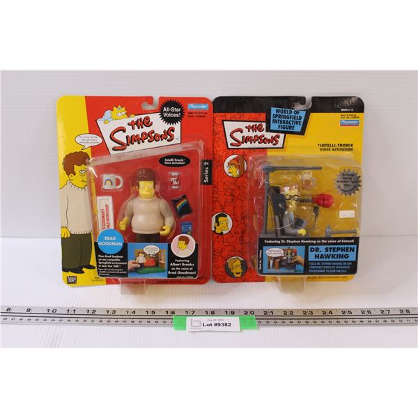 The Simpsons: Goodman & Dr. Stephen Hawking Figurine Set