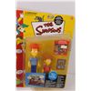 Image 3 : The Simpsons: Busted Krusty The Clown / Rod & Tod Flanders Figurine Set