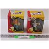 The Simpsons Christmas Ornaments: Barney & Krusty