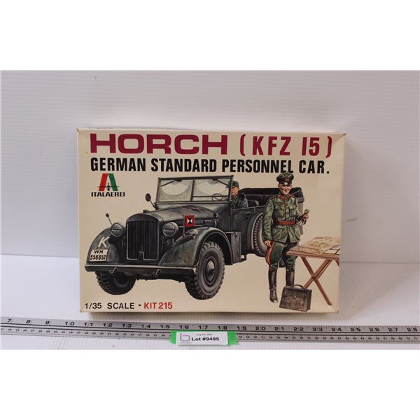 Horch KFZ 15 German Standard Personnel Car 1:35 Model Kit