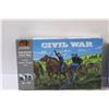 Image 2 : (2) 1:72 Scale Model Soldiers Kits: Civil War Accessories & Union Lumber Wagon