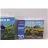 Image 3 : (2) 1:72 Scale Model Soldiers Kits: Civil War Accessories & Union Lumber Wagon