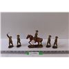 Image 1 : (5) Elastolin Germany British Soldiers - 4" Tall