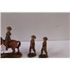 Image 4 : (5) Elastolin Germany British Soldiers - 4" Tall