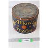 Allen's Rum and Butter Toffee Tin