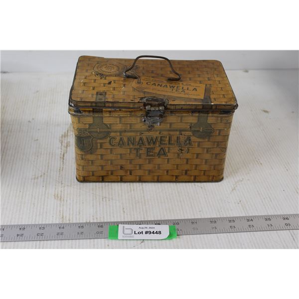 Crook Brown and Co Canawella Tea Tin